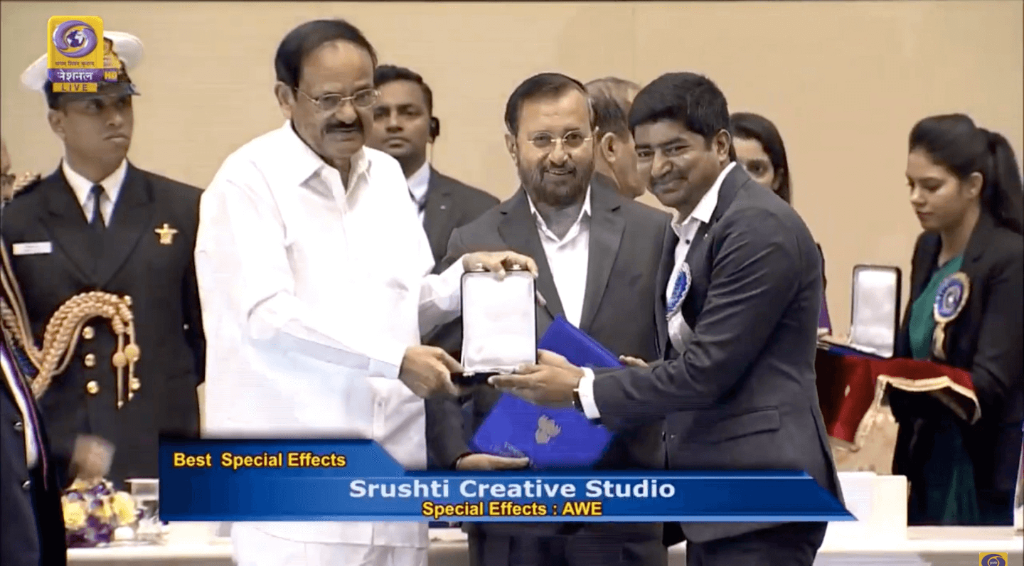 National Film Award for Best Special Effects – Srushti Creative
